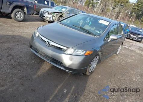 2006 Honda Civic Lx z USA, uszkodzony, nr VIN 2HGFA16576H520671